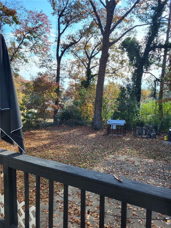 Undisclosed Address Decatur, GA 30032 - Photo 20 of 25 a view of a yard with large trees