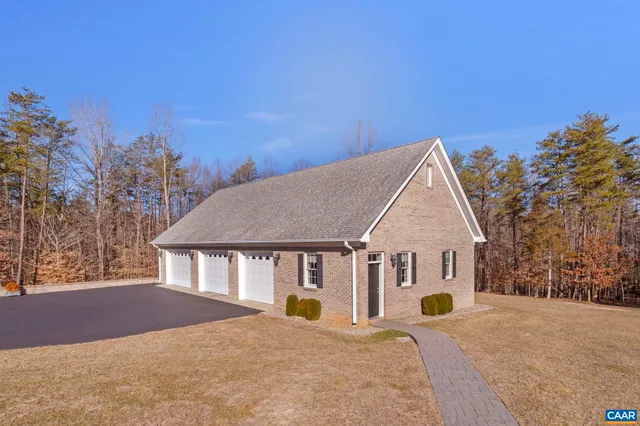 a view of a town with many houses