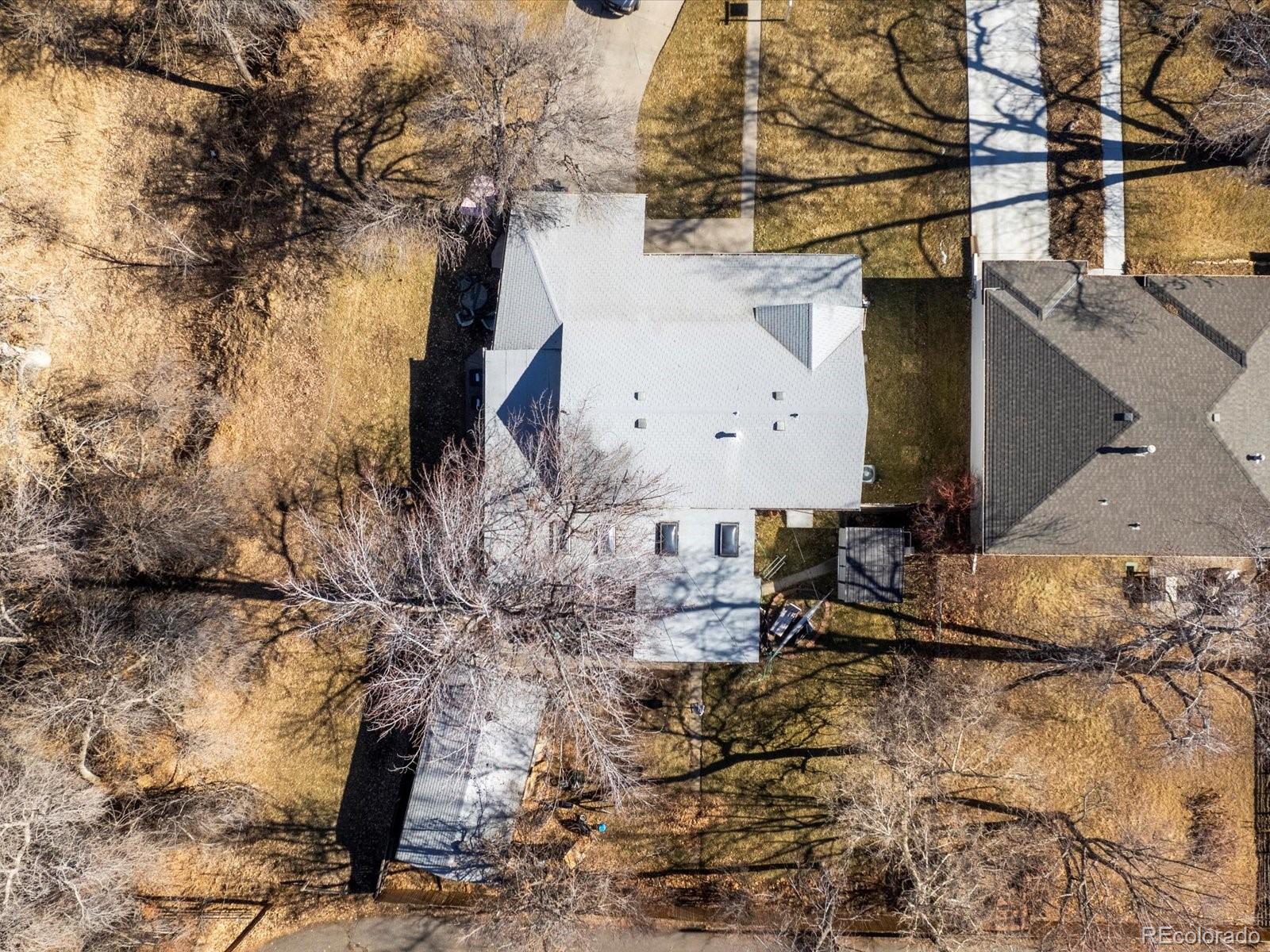 3145 South Ash Street Denver, CO 80222 - Photo 17 of 24 a backyard of a house