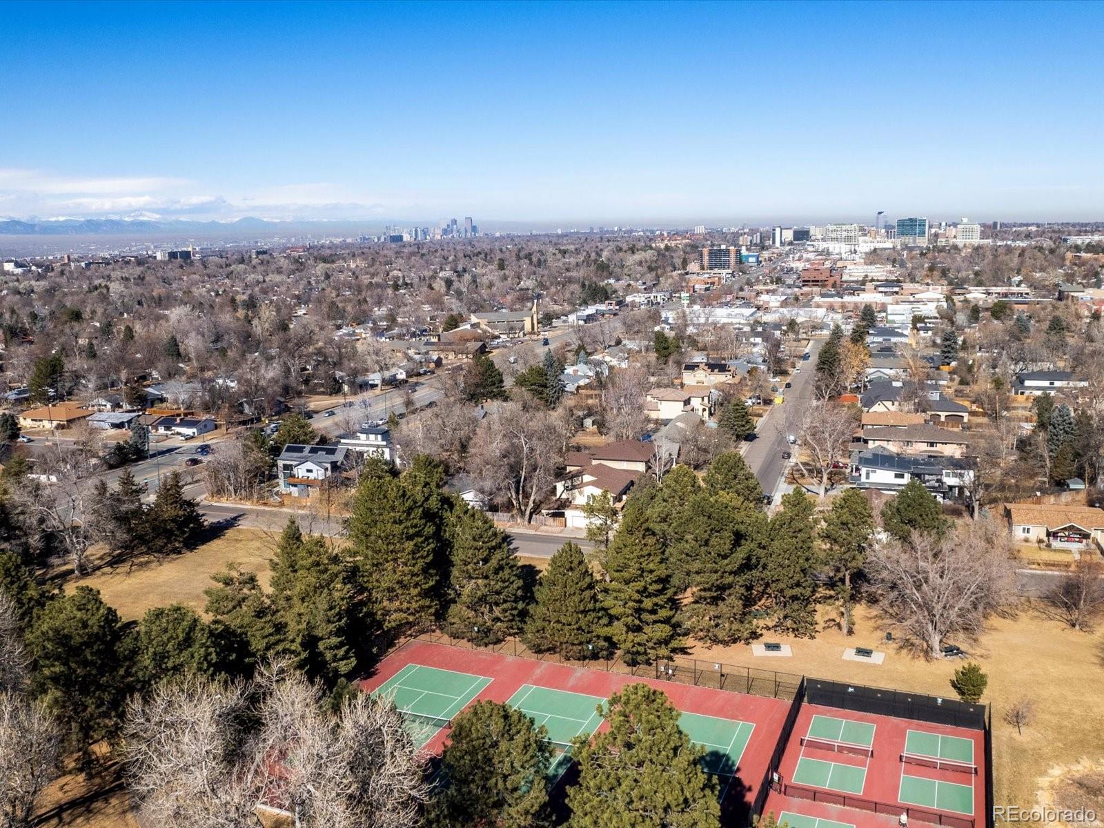 3145 South Ash Street Denver, CO 80222 - Photo 19 of 24 an aerial view of multiple house
