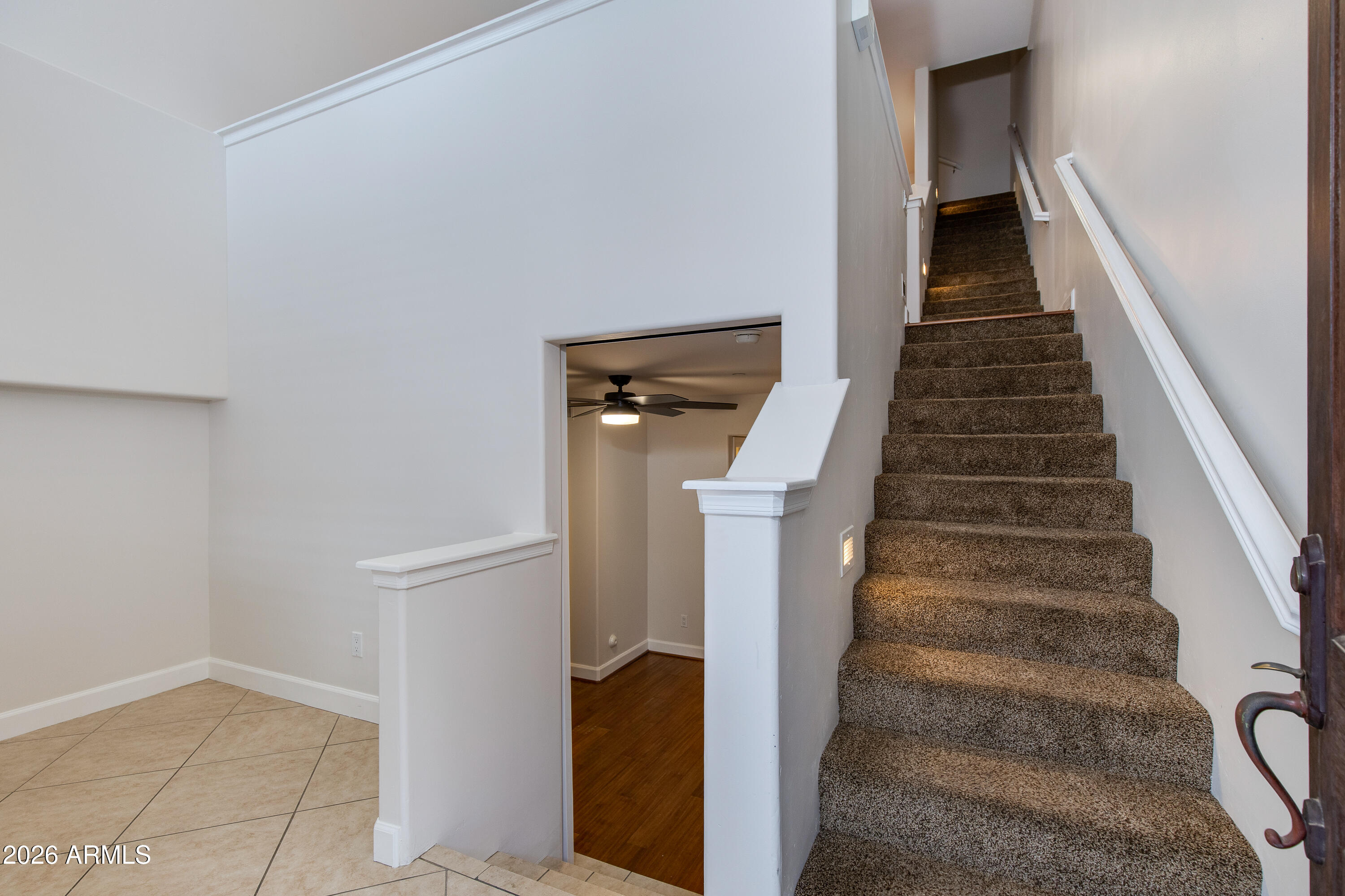 581 South Roosevelt Street Tempe, AZ 85281 - Photo 5 of 14 a view of entryway and gallery with wooden floor