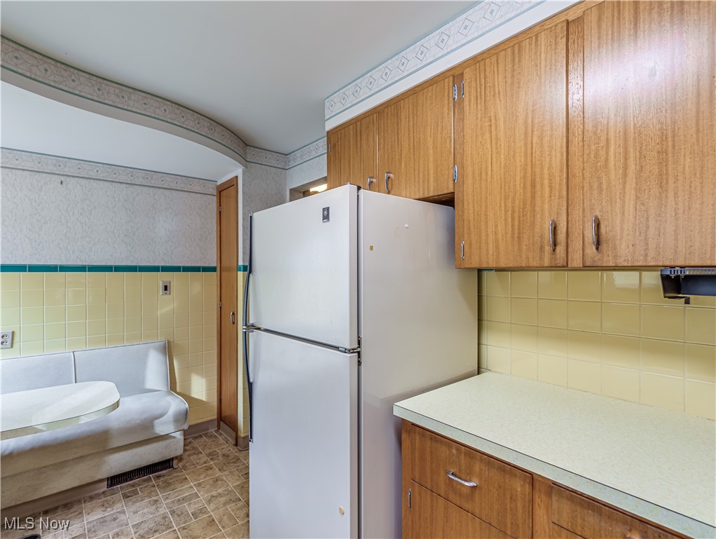6576 State Road Wadsworth, OH 44281 - Photo 10 of 34 Kitchen with white fridge