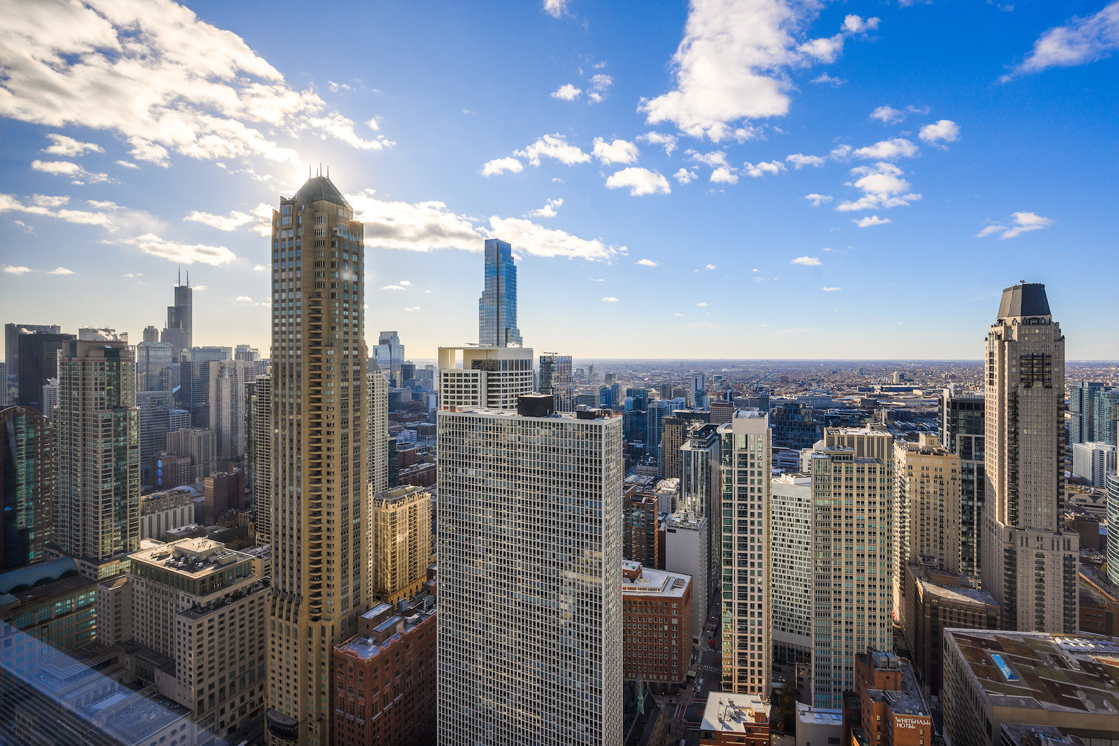 175 East Delaware Place, Unit 46254601 Chicago, IL 60611 - Photo 12 of 33 a view of a city with tall buildings