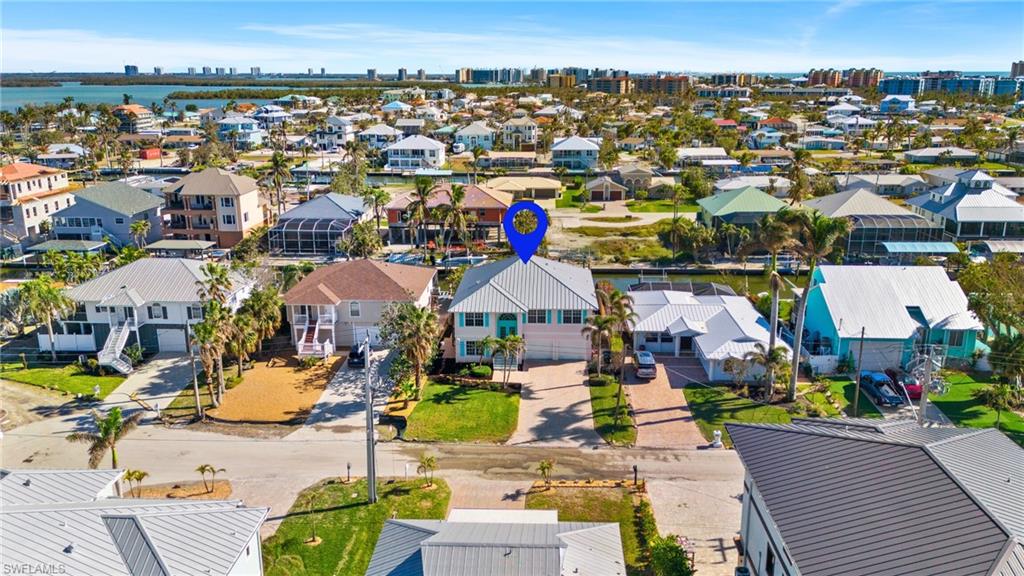 256 Curlew Street Fort Myers Beach, FL 33931 - Photo 43 of 43 Bird's eye view / virtually enhanced photo