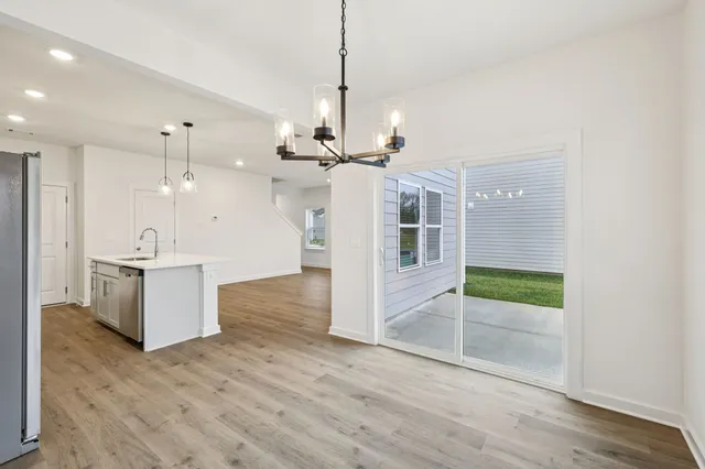 a view of a closet area