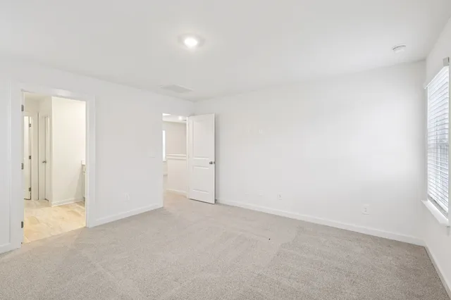 a view of an ocean and beach