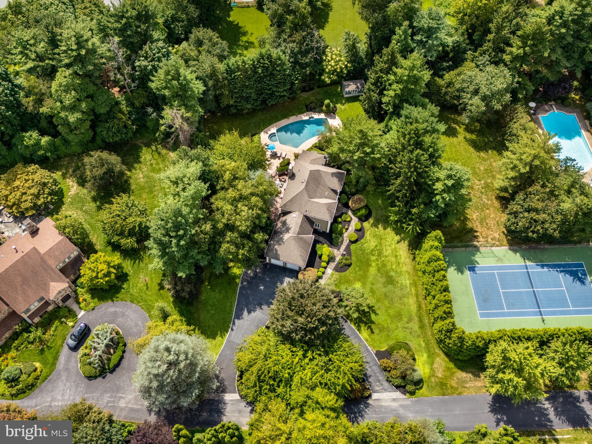 1429 Flat Rock Road Penn Valley, PA 19072 - Photo 56 of 58 a view of a garden