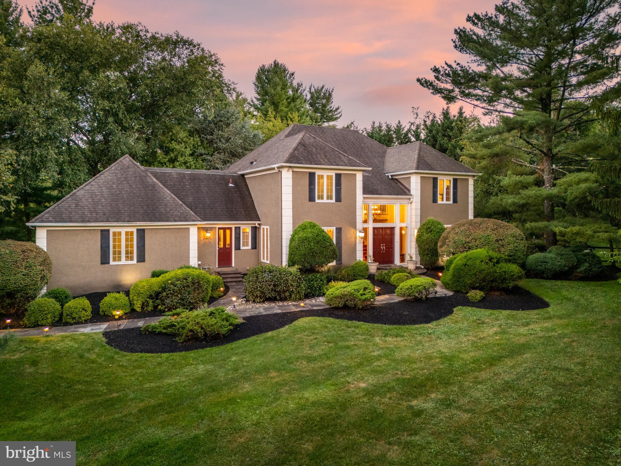 1429 Flat Rock Road Penn Valley, PA 19072 - Photo 58 of 58 a front view of a house with a yard