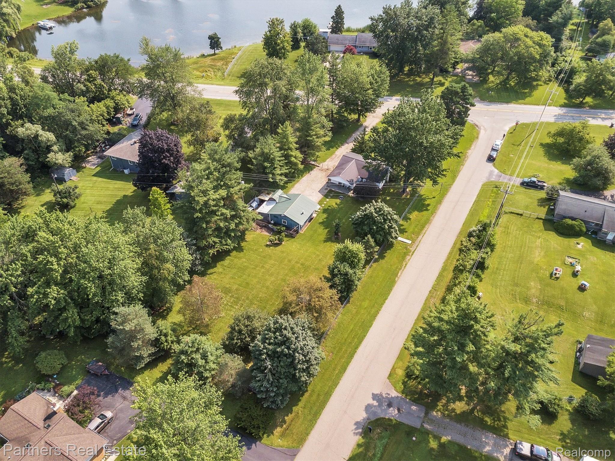 2505 Oak Grove Road Howell, MI 48855 - Photo 31 of 34 Aerial view taken from rear of home looking east...