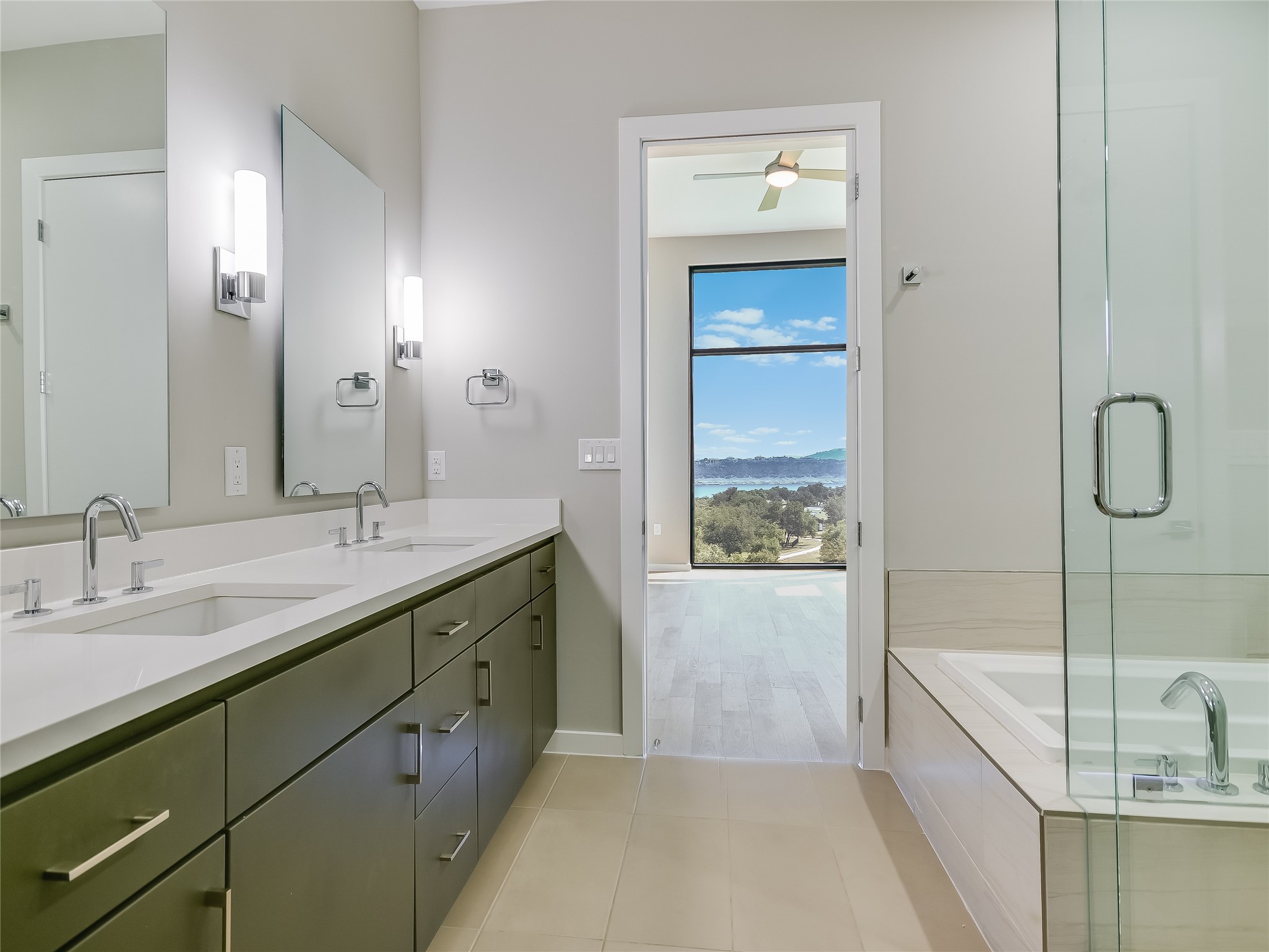 5921 Hiline Road, Unit 2402 Austin, TX 78734 - Photo 11 of 31 Enjoy the view from your wardrobe or while brushing your teeth!