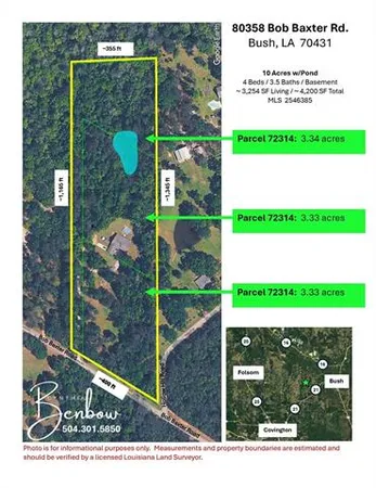 $800,000 | 80358 Bob Baxter Road, Bush, LA 70431