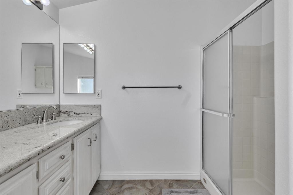 35683 Breezy Lane Ranchita, CA 92066 - Photo 65 of 73 a bathroom with a granite countertop sink and a mirror