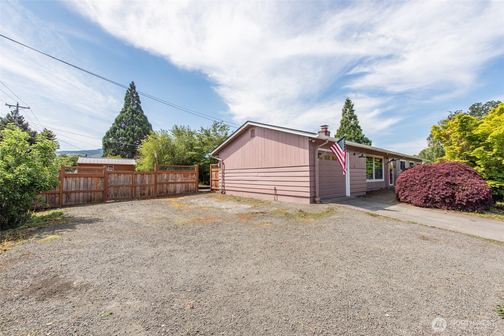 307 East Fir Street Sequim, WA 98382 - Photo 27 of 29 a view of backyard of house