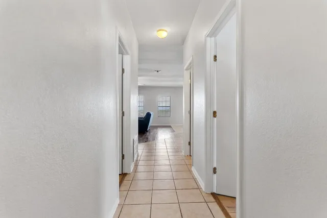 a view of a lake with houses