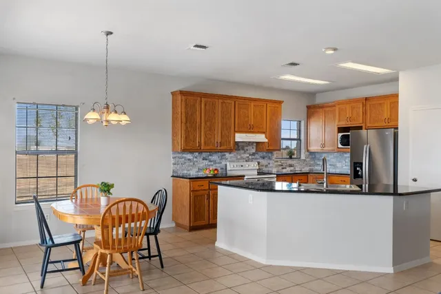 a living room with furniture and window