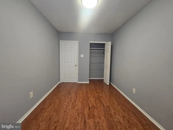 wooden floor in a room