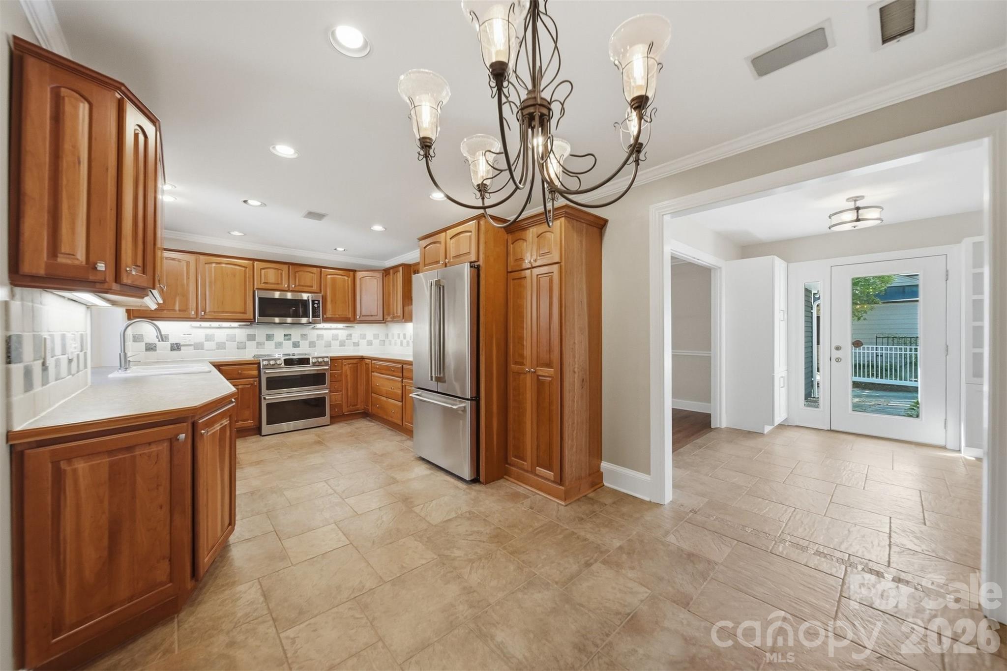 543 5th Street Northwest Hickory, NC 28601 - Photo 12 of 43 a view of a kitchen with furniture and a window