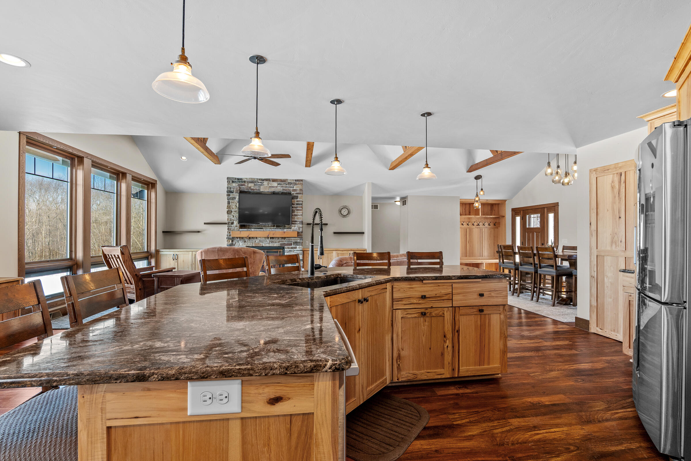 22428 West Steinthal Road Eaton, WI 53042 - Photo 8 of 81 Large Island Great for Entertaining