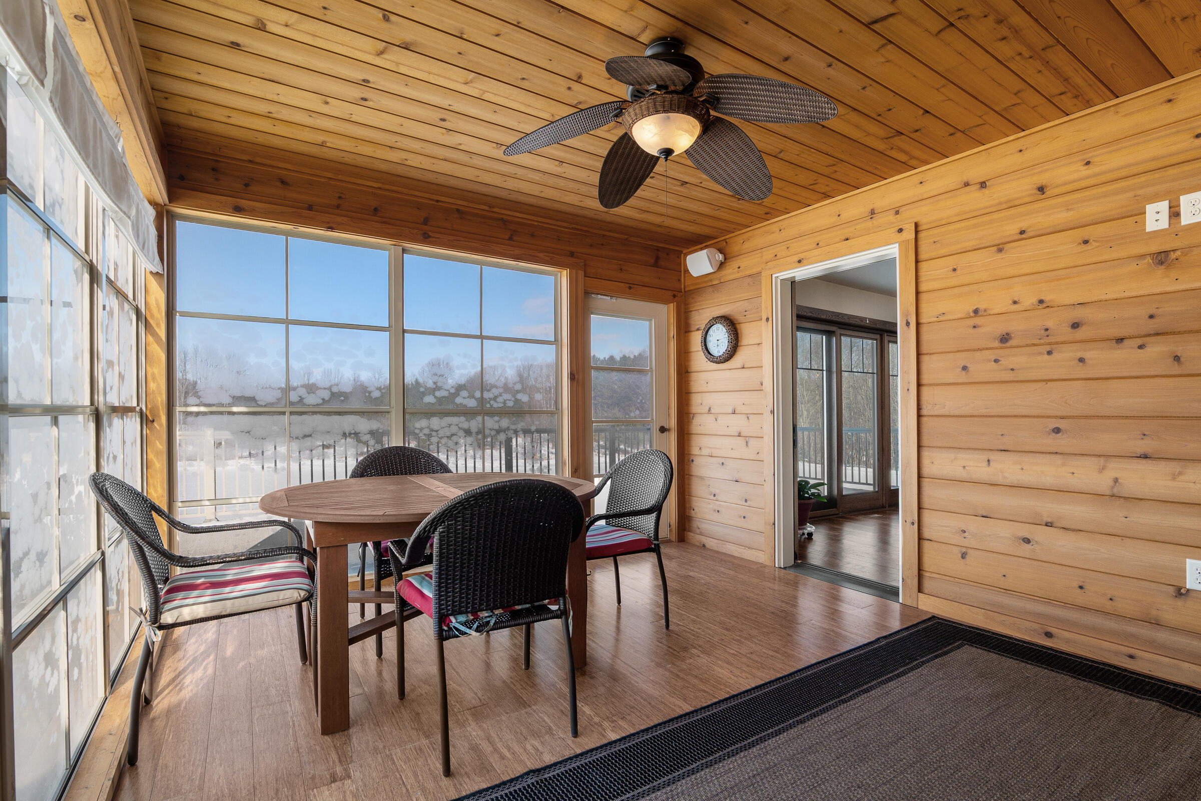 22428 West Steinthal Road Eaton, WI 53042 - Photo 17 of 81 3 Seasons Porch