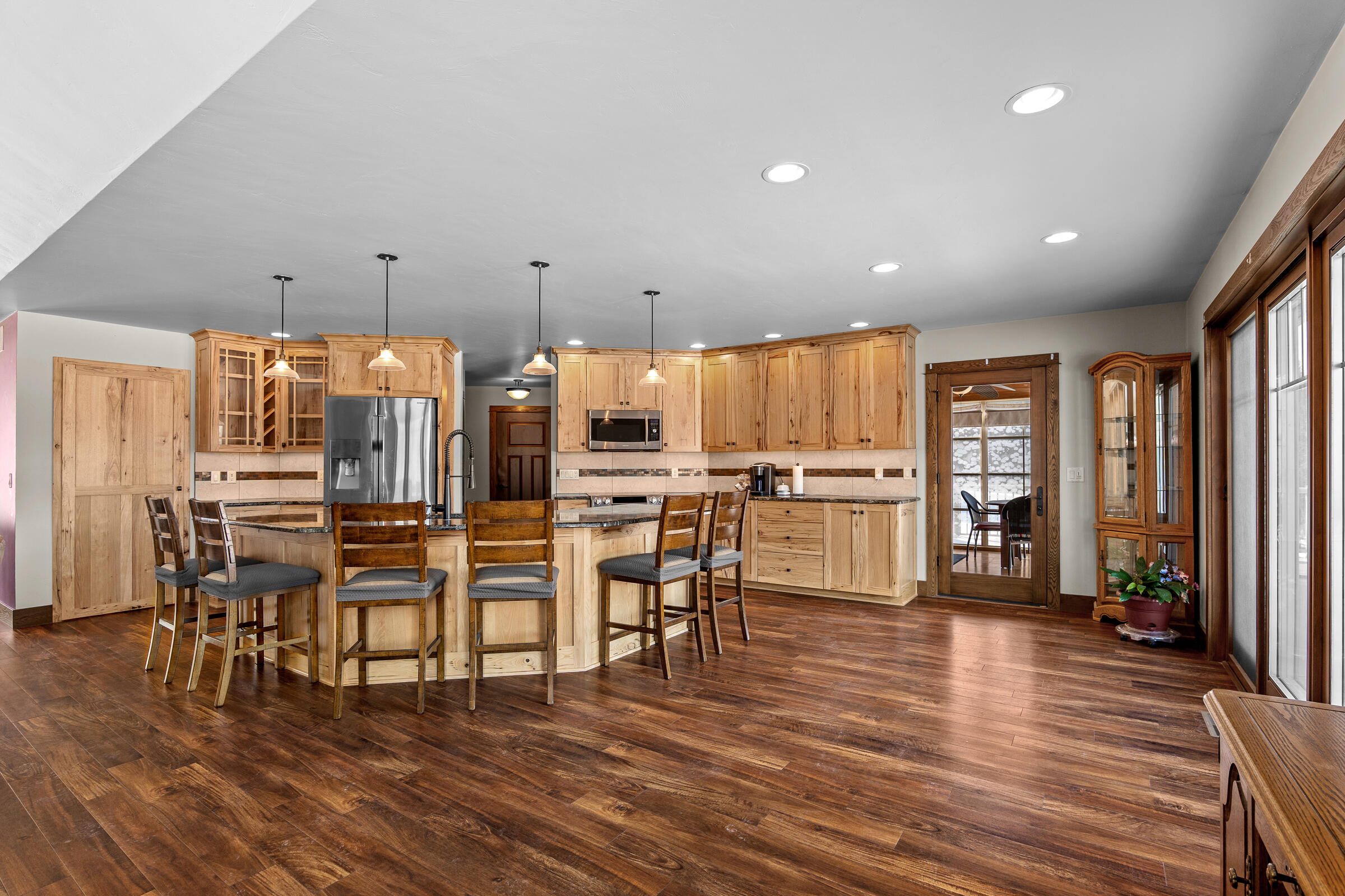 22428 West Steinthal Road Eaton, WI 53042 - Photo 2 of 81 Kitchen with Island Seating