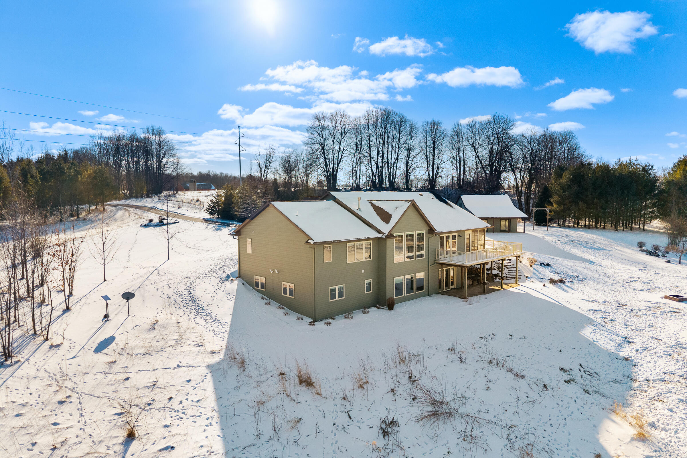22428 West Steinthal Road Eaton, WI 53042 - Photo 47 of 81 Back of Home Views