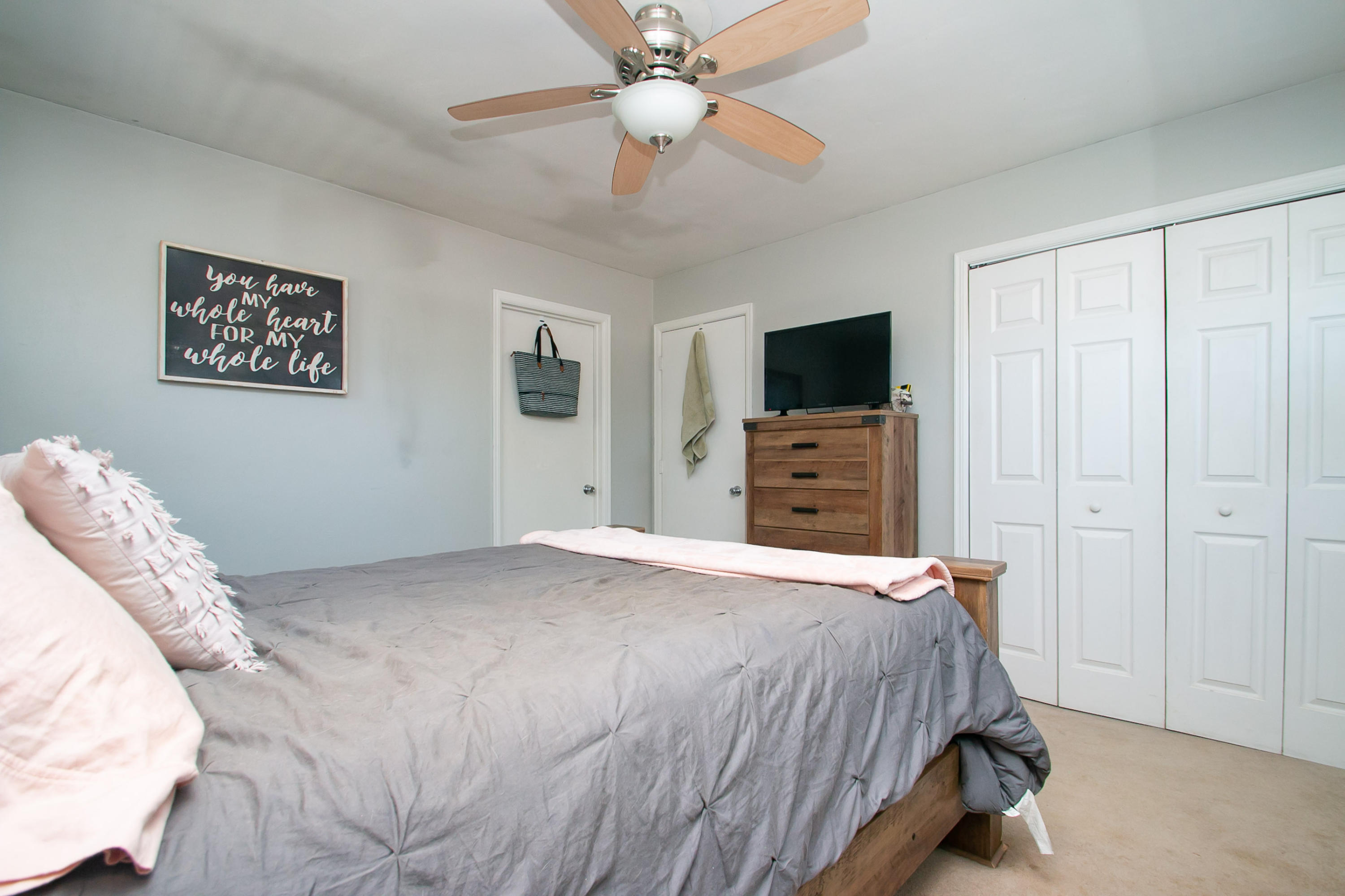 3022 Bandy Road Roanoke, VA 24014 - Photo 20 of 50 a bedroom with a bed and a tv