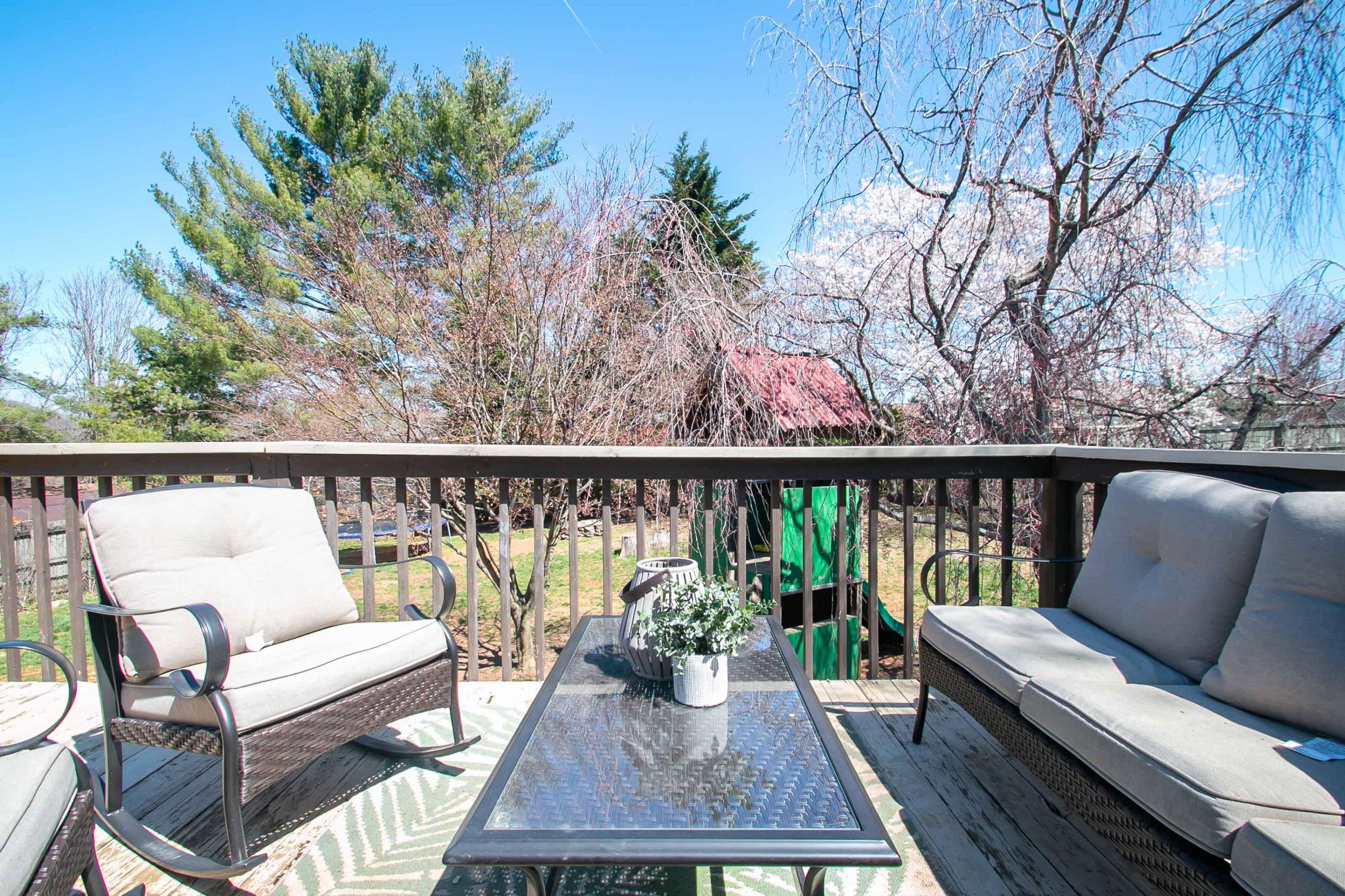 3022 Bandy Road Roanoke, VA 24014 - Photo 40 of 50 a view of a balcony with furniture