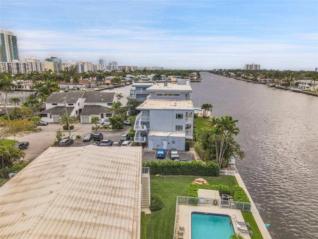 1201 South Riverside Drive, Unit 204 Pompano Beach, FL 33062 - Photo 35 of 48 a view of a city from a terrace