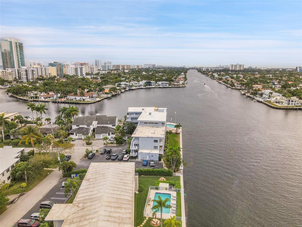 1201 South Riverside Drive, Unit 204 Pompano Beach, FL 33062 - Photo 42 of 48 a view of a city with tall buildings