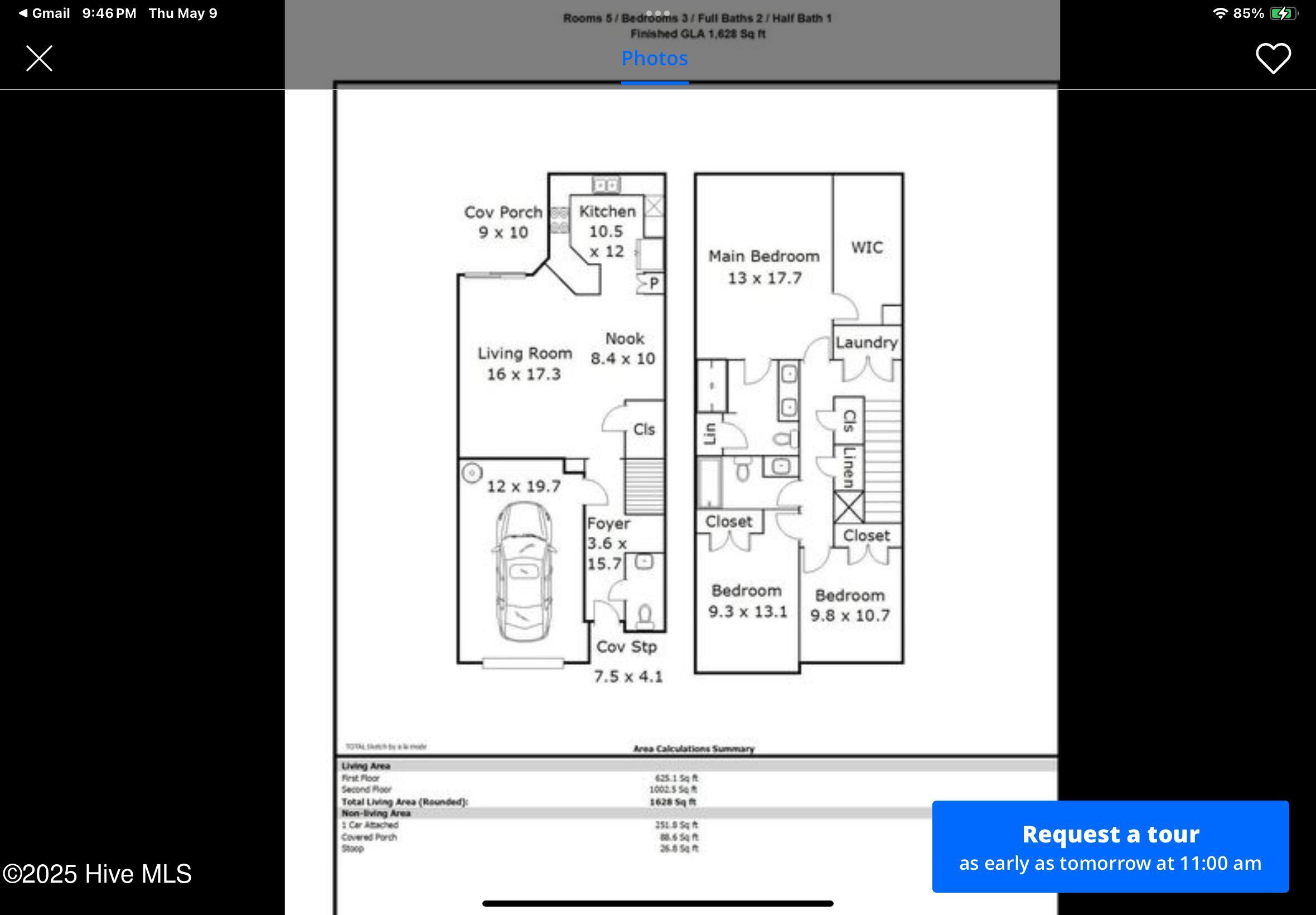 358 Frisco Way Holly Ridge, NC 28445 - Photo 55 of 55 Floor Plan