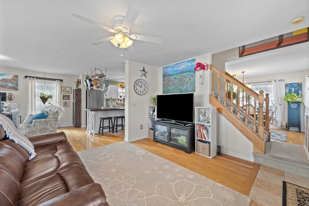 5 Glen Echo Shore Road Charlton, MA 01507 - Photo 9 of 42 a living room with furniture and a flat screen tv