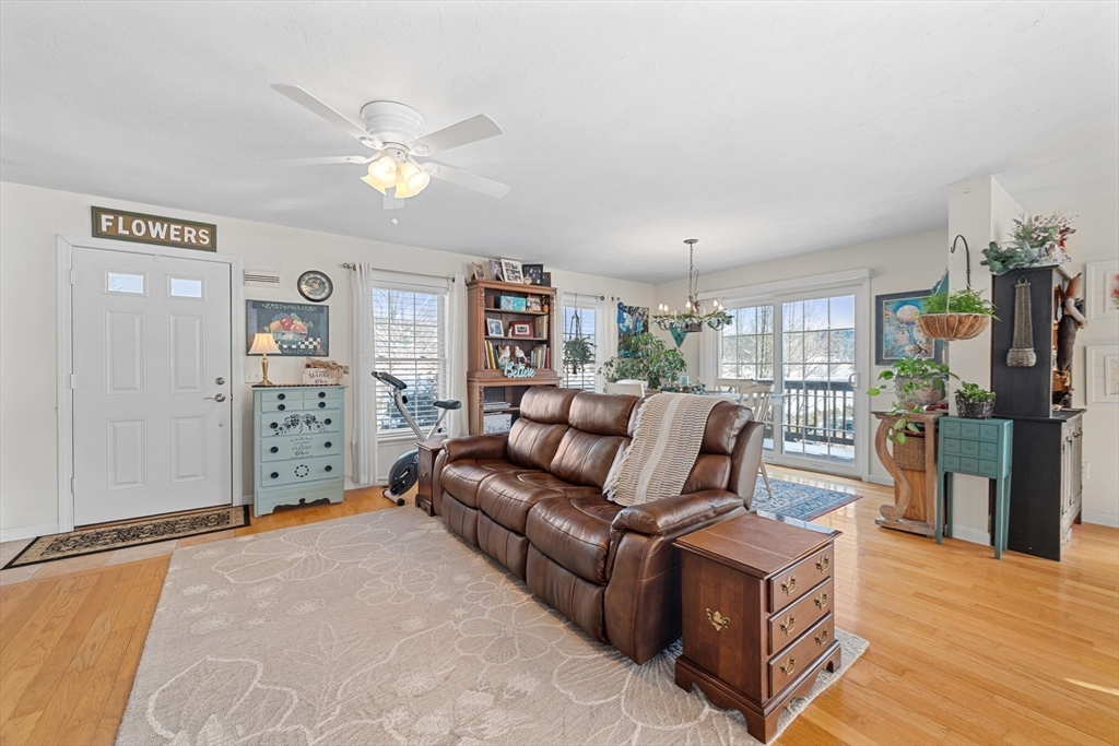 5 Glen Echo Shore Road Charlton, MA 01507 - Photo 10 of 42 a living room with furniture and a flat screen tv