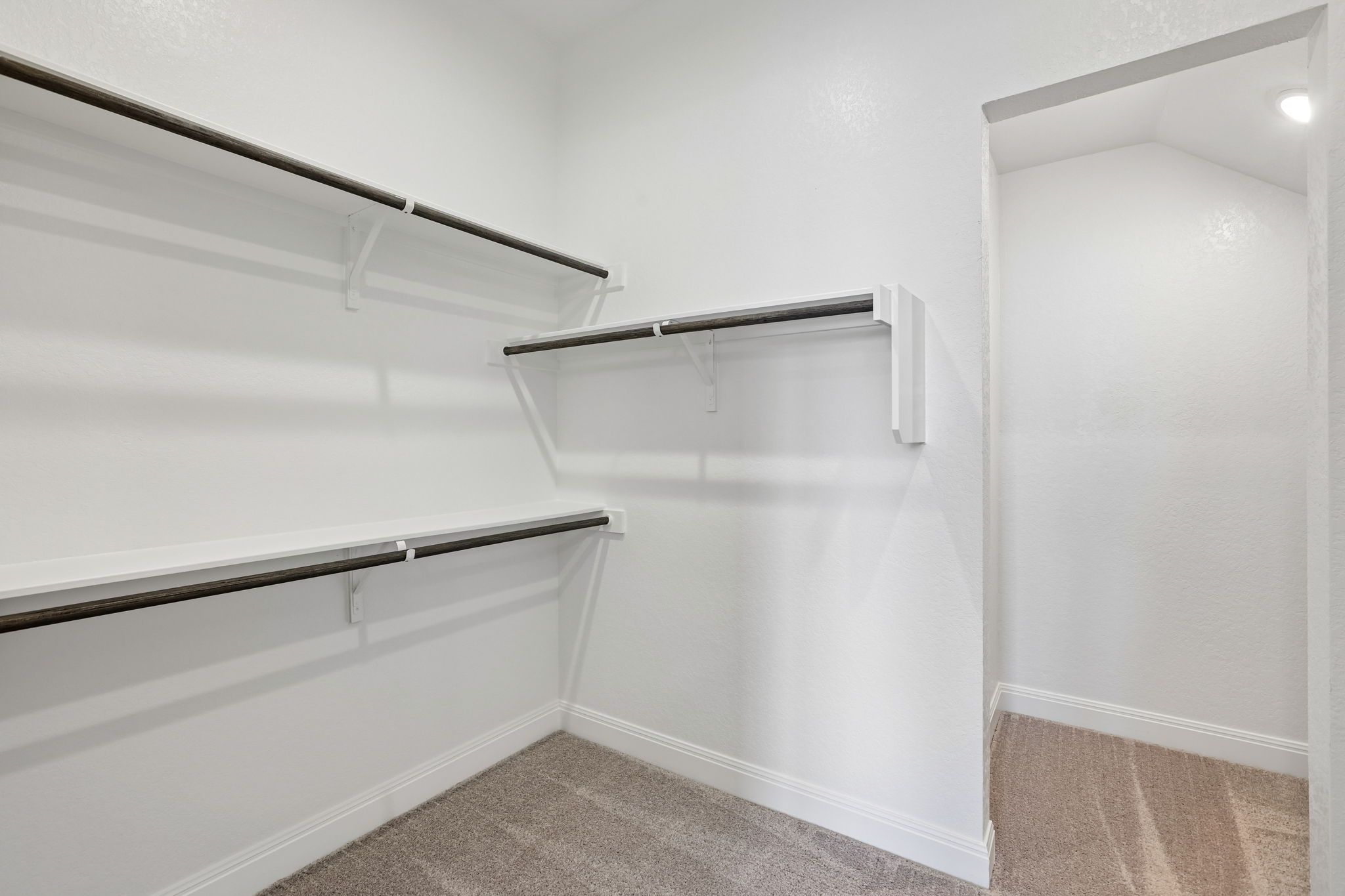 214 Prickly Poppy Loop Kyle, TX 78640 - Photo 24 of 38 a view of an empty walk in closet
