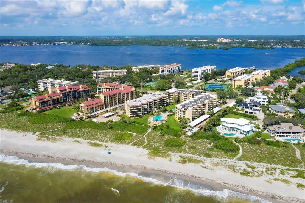 8776 Midnight Pass Road, Unit C107 Sarasota, FL 34242 - Photo 27 of 47 a view of city and ocean