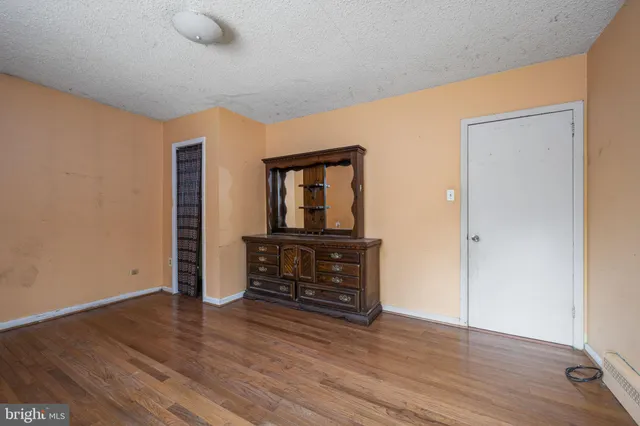 wooden floor in an empty room