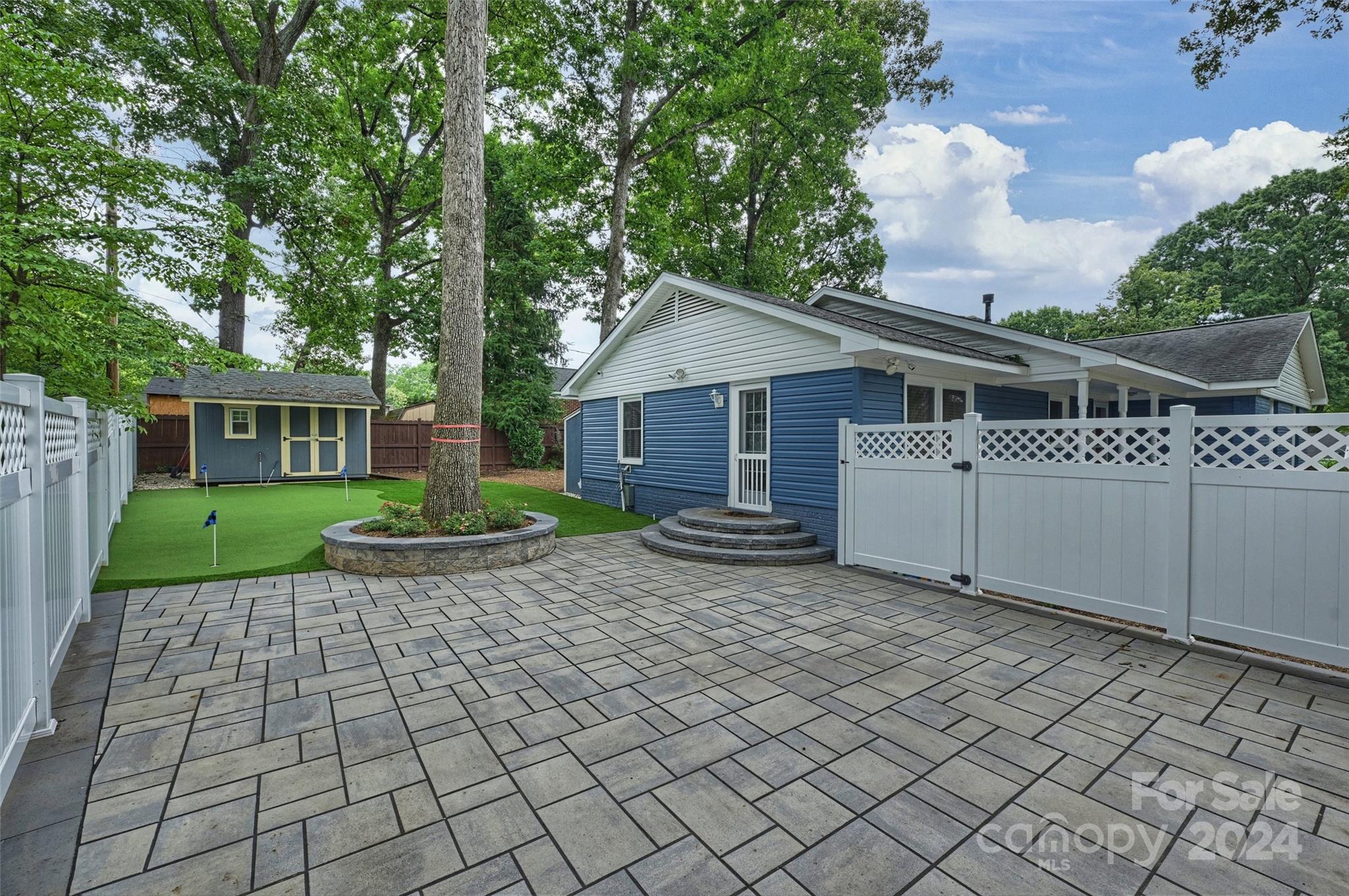 515 Bartling Road Charlotte, NC 28209 - Photo 29 of 42 a view of a house with a yard