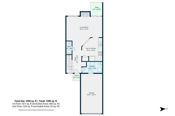 $289,000 | 208 Westminster Court, Unit D, Schaumburg, IL 60193