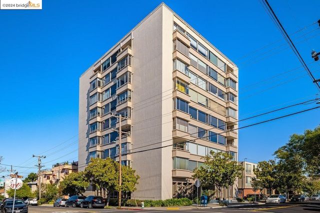 a front view of a building