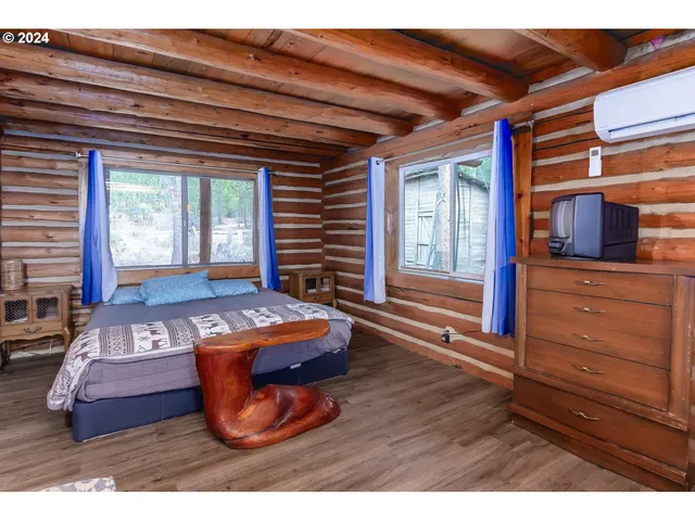 a room with furniture and window