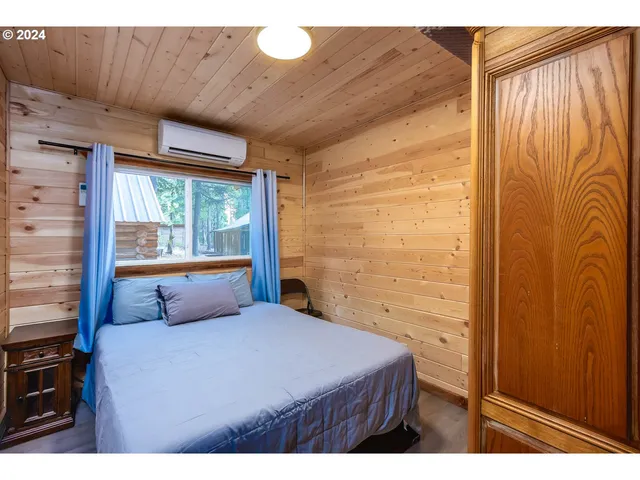 a view of a closet area with hallway