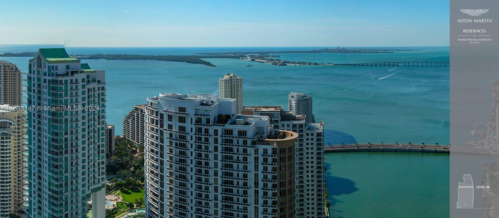 300 Biscayne Blvd Way, Unit 4604 Miami, FL 33131 - Photo 2 of 53 a view of a lake with a building in the background