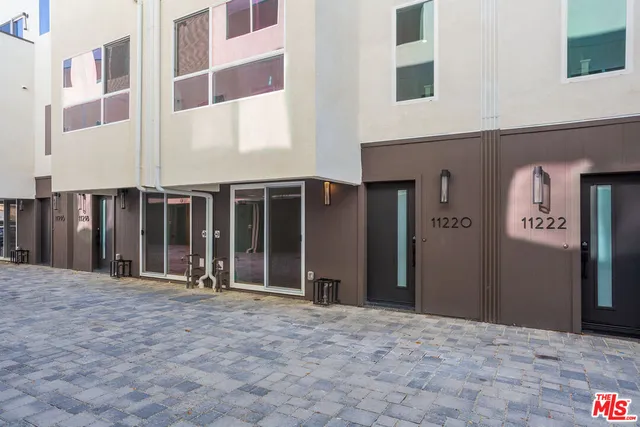 a view of a house with an outdoor space