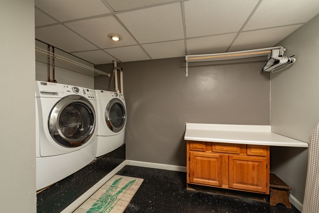 49 Point Of Pines Road Freetown, MA 02717 - Photo 18 of 32 a utility room with dryer and washer