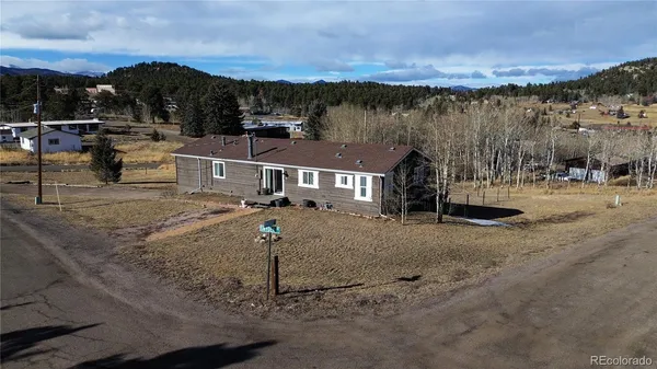 a backyard of a house