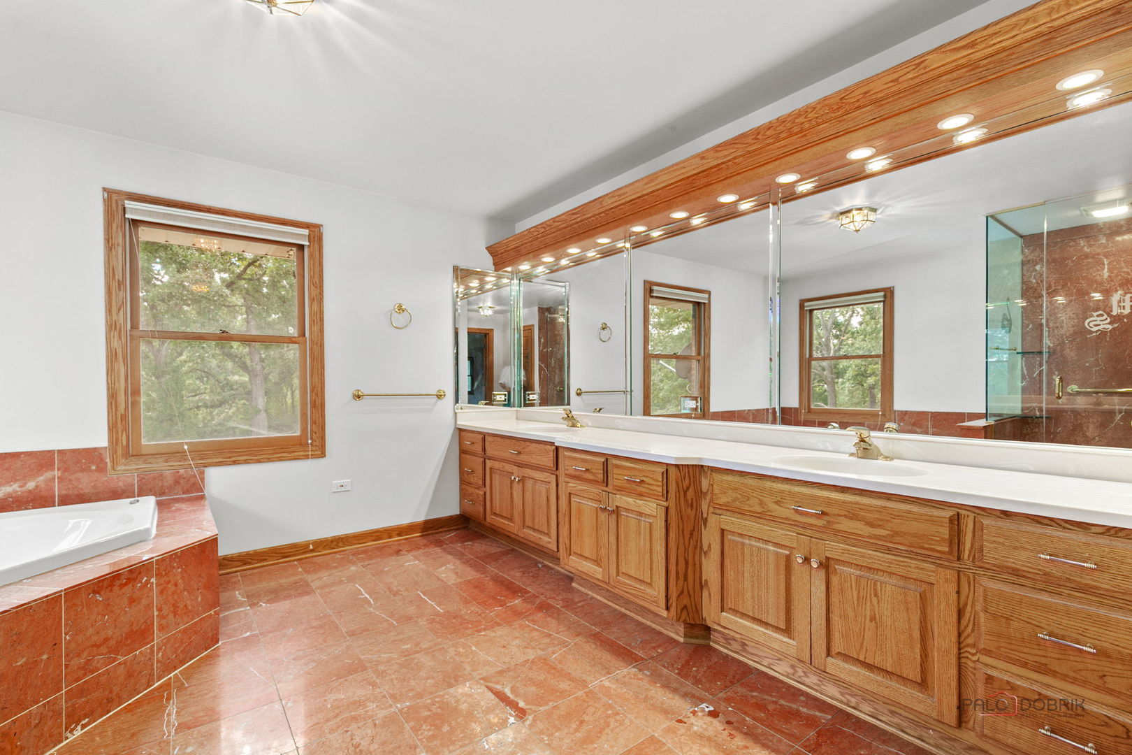 28232 North Gilmer Road Grayslake, IL 60030 - Photo 25 of 74 a large bathroom with a large tub and sink