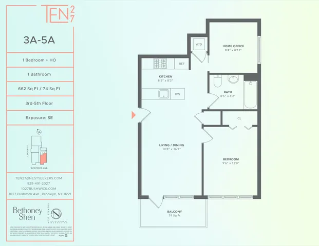 $735,000 | 1027 Bushwick Avenue, Unit 4A | Bushwick