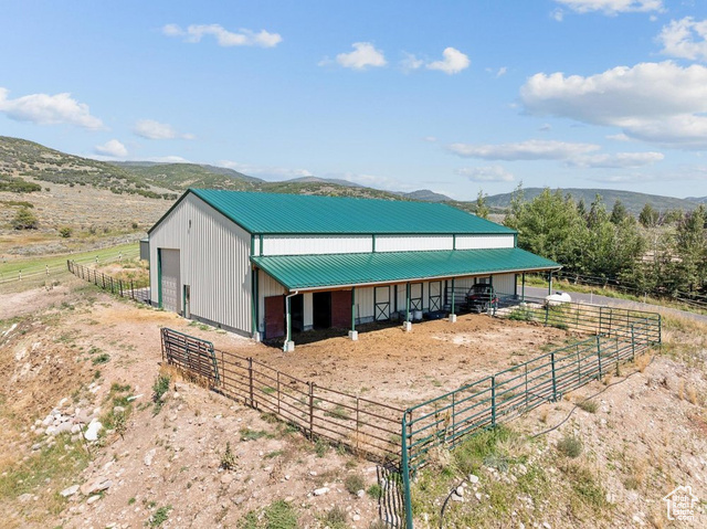 6117 North Rocky Ridge Road Peoa, UT 84061 - Photo 72 of 83 Exterior space with a mountain view