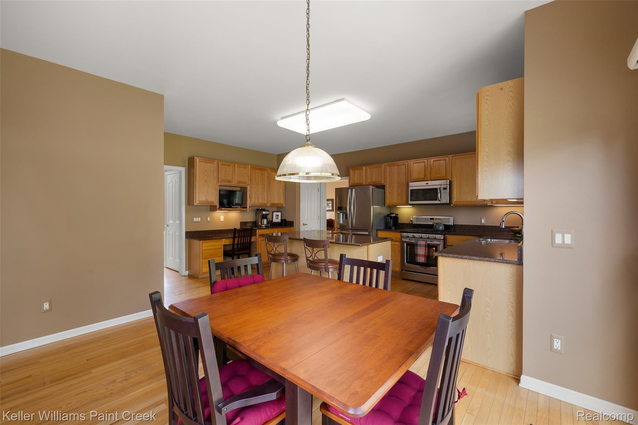 1933 Catlin Drive Rochester, MI 48306 - Photo 18 of 54 Dining area with baseboards and light wood-type flooring