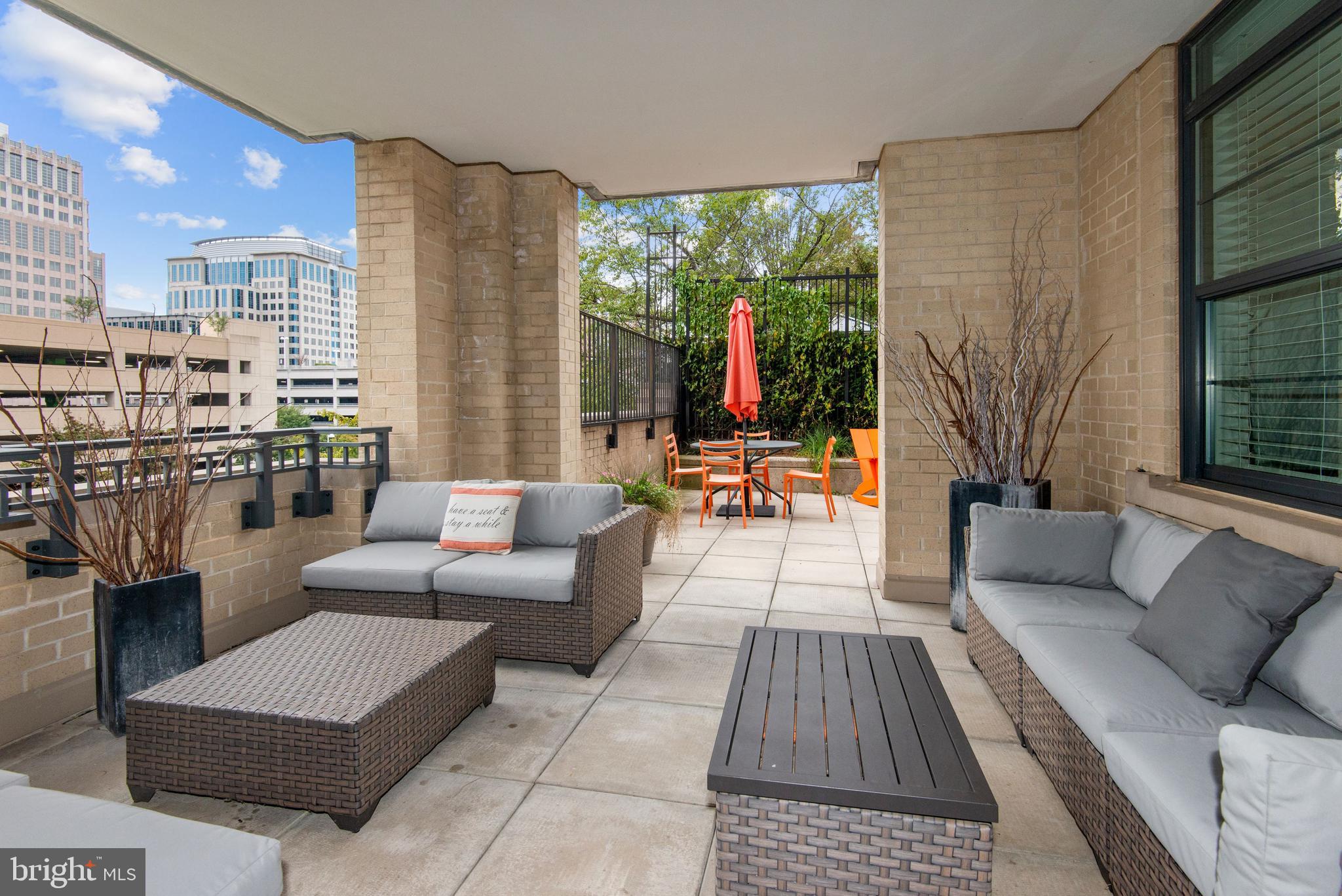 1830 Fountain Drive, Unit 303 Reston, VA 20190 - Photo 49 of 72 Club house patio