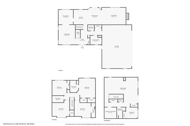 $606,200 | 20728 Hoover Court Northwest, Elk River, MN 55330